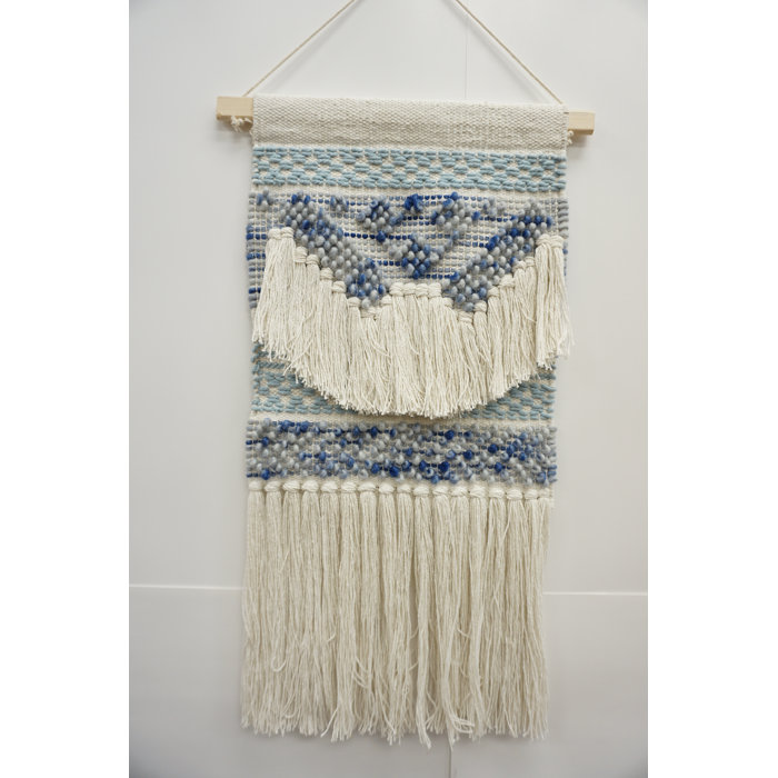 Langley Street Wool Wall Hanging with Hanging Accessories Included